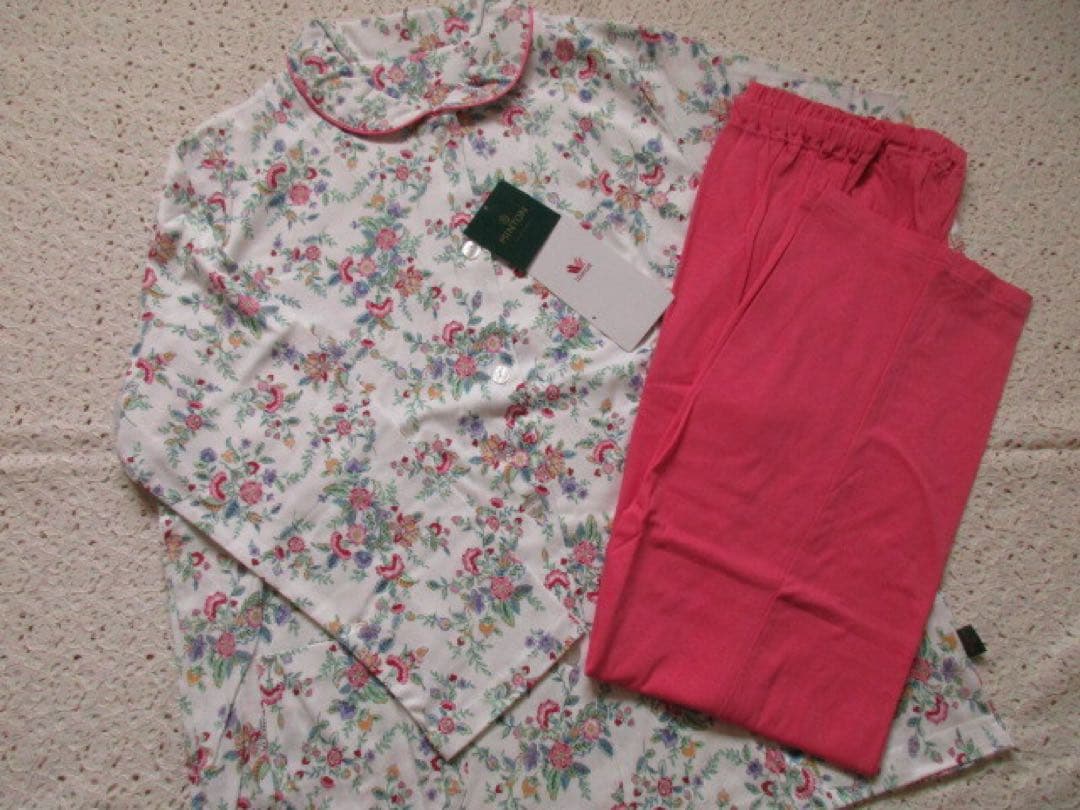 ミントン　新品　パジャマ（L）　ワコール　綿100％ 　春秋