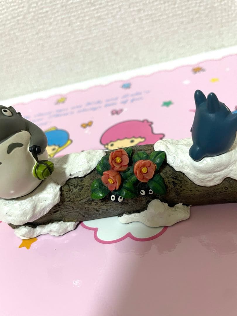 希少レア ジブリ となりのトトロ 四季フォトスタンド 冬 おくりもの