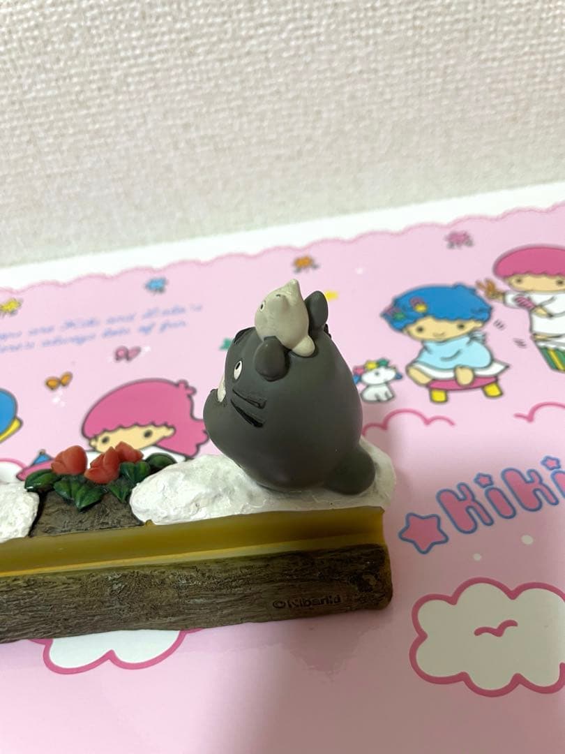 希少レア ジブリ となりのトトロ 四季フォトスタンド 冬 おくりもの