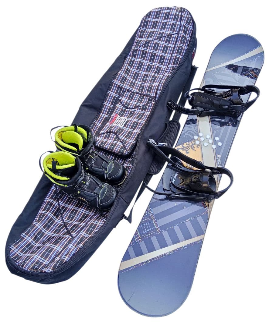 【美品】APOCALYPS スノーボード ビンディング ブーツ セット ケース付