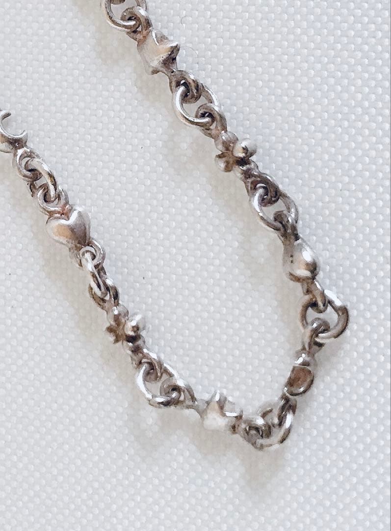 極美品】LOVE&HATE シルバー クロスネックレス - メルカリ