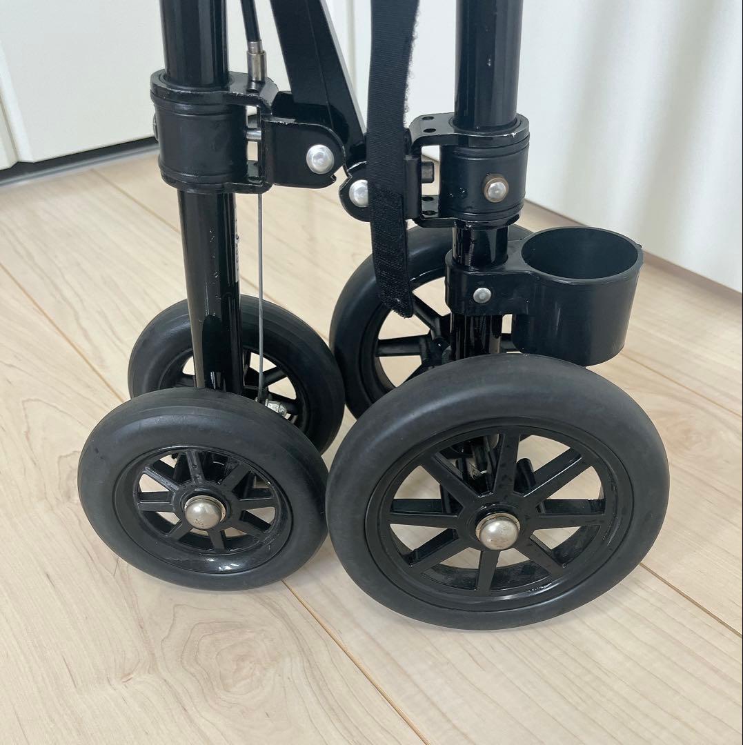 バイコロ技研 ローラーステッカー ローラー杖 歩行補助 杖車輪 H76cm