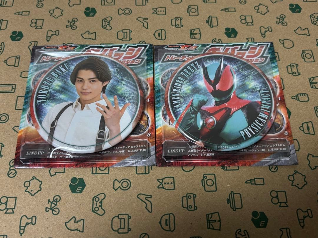 万津莫(エージェント服) 仮面ライダーゼッツ 缶バッジ 今井竜太郎