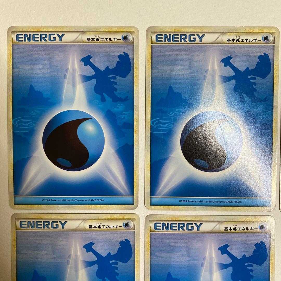 ポケモンカード 基本水エネルギーレジェンド - メルカリ