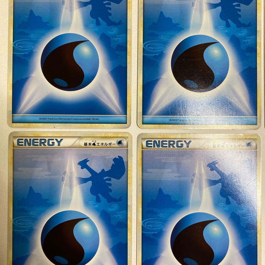 ポケモンカード 基本水エネルギーレジェンド - メルカリ