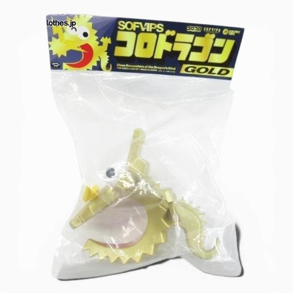 未開封 コロコロドラゴン SOFVIPS ゴールド ソフビ フィギュア