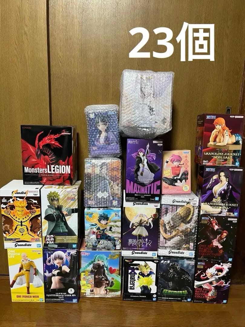 最新プライズ含むプライズフィギュア23個セット