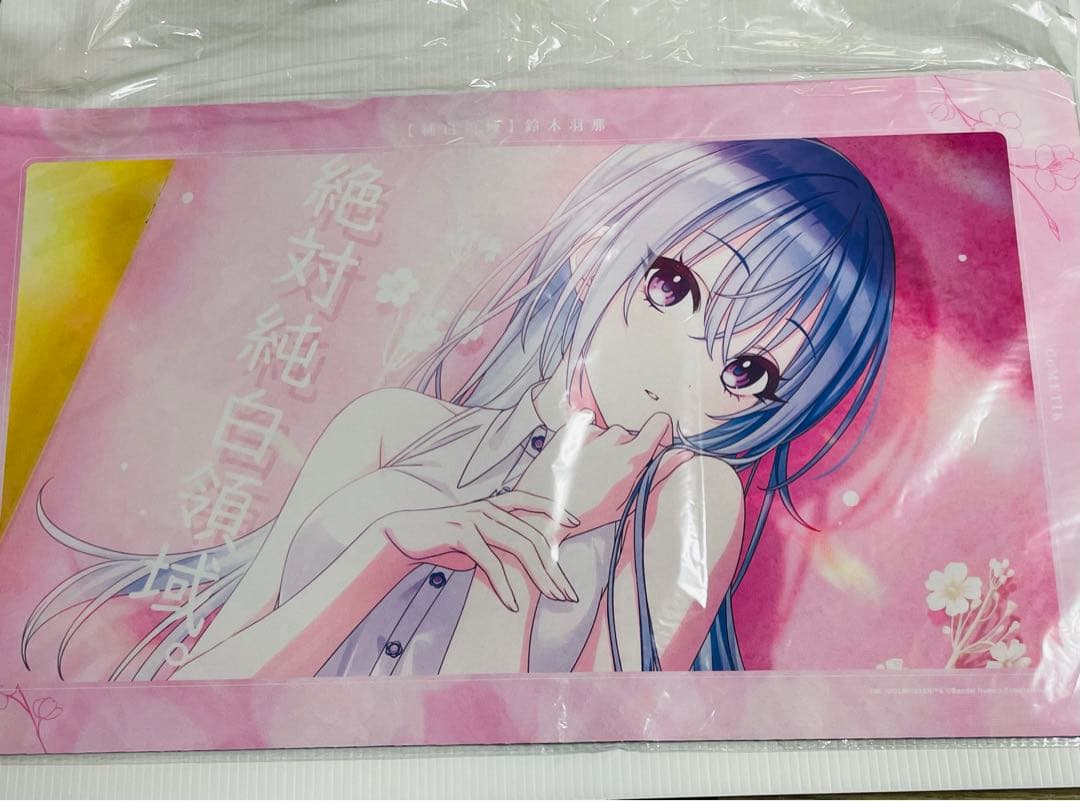 絶対純白領域 鈴木羽那 デスクマット プレイマット シャニマス - メルカリ