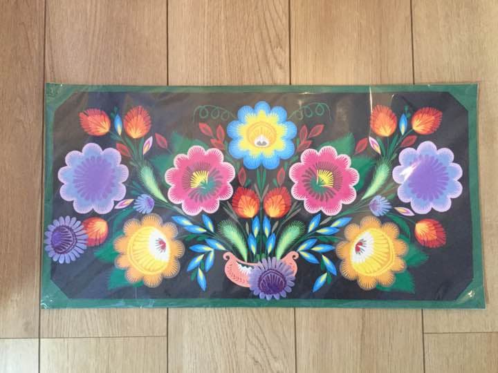 ポーランド製 切り絵 本物 52cm×27cm 希少