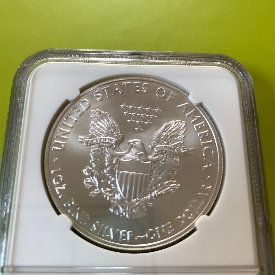 NGC鑑定済み 最高評価 MS70 2011年 アメリカ イーグル銀貨 1oz - メルカリ