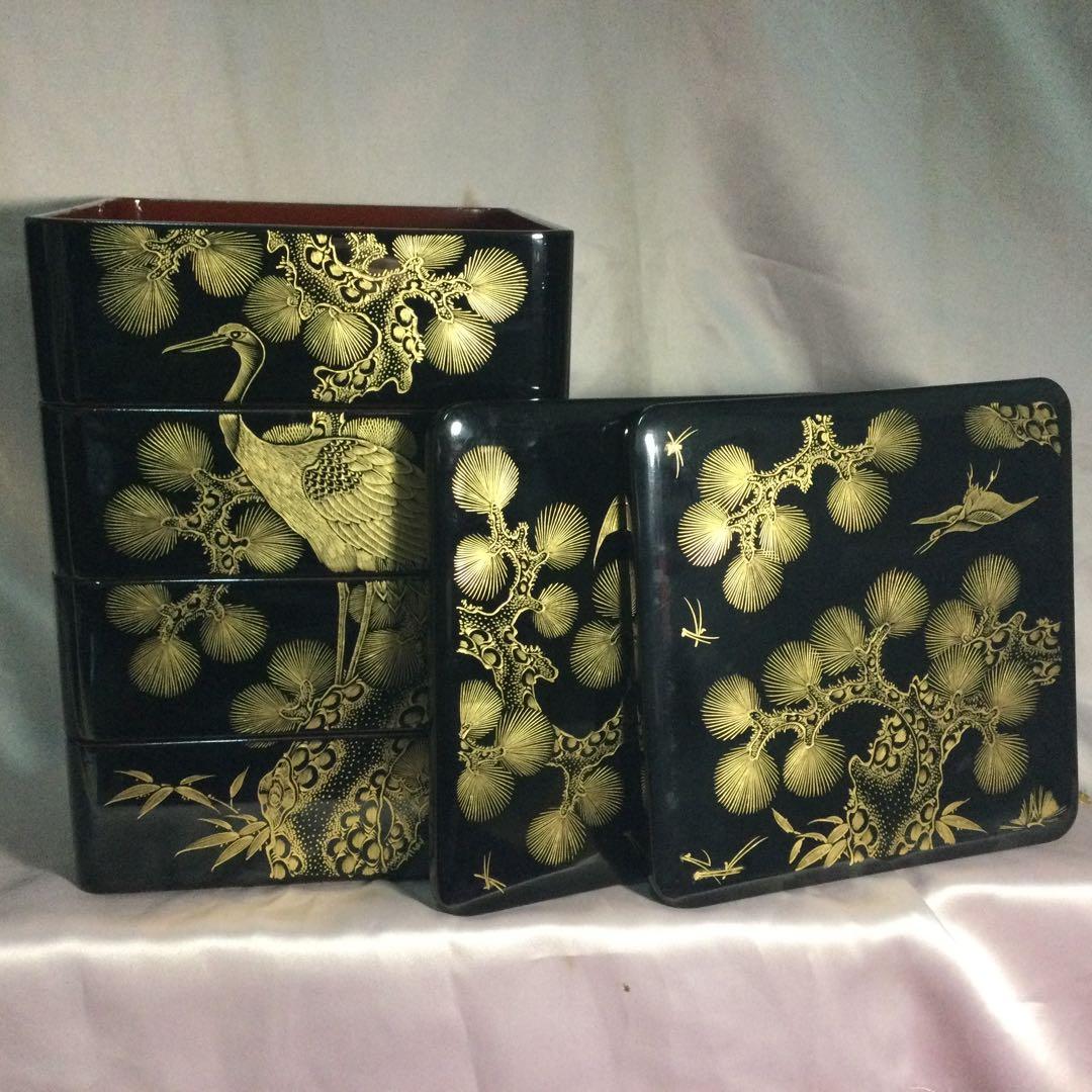 重箱本漆箱蓋2枚付きーNO511・お宝クラスの最高品物です。 重箱特集 || 伝統工芸品で選ばれてNo.1 伝統本舗 本店