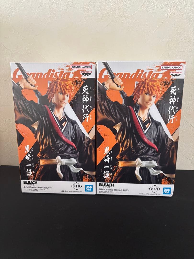 BLEACH 黒崎一護 Grandista 2体セット - メルカリ