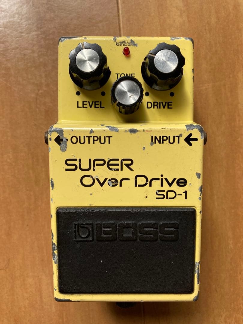 【初年度！1981年製】BOSS SD-1 日本製 スーパー・オーバードライブ