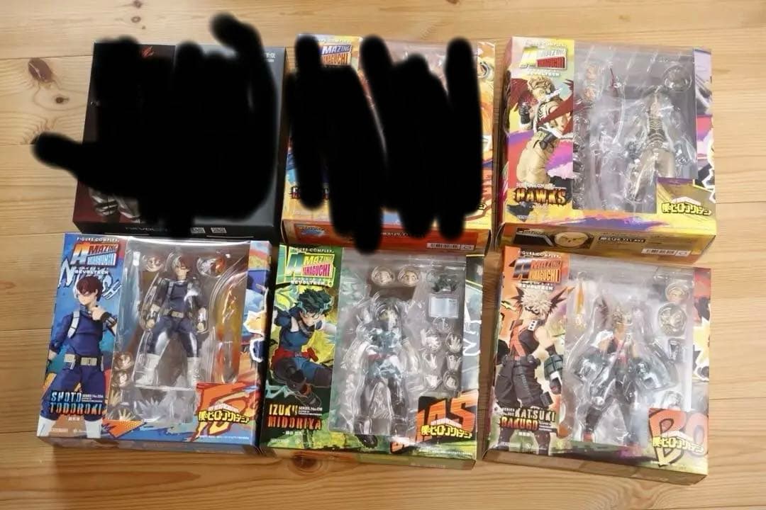 アメイジングヤマグチ　ヒロアカ　5体セット　ホークス　爆豪