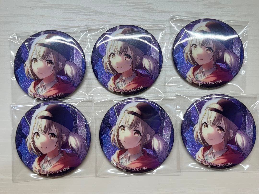 プロセカ 小豆沢こはね グリッター缶バッジ vol.7A - メルカリ