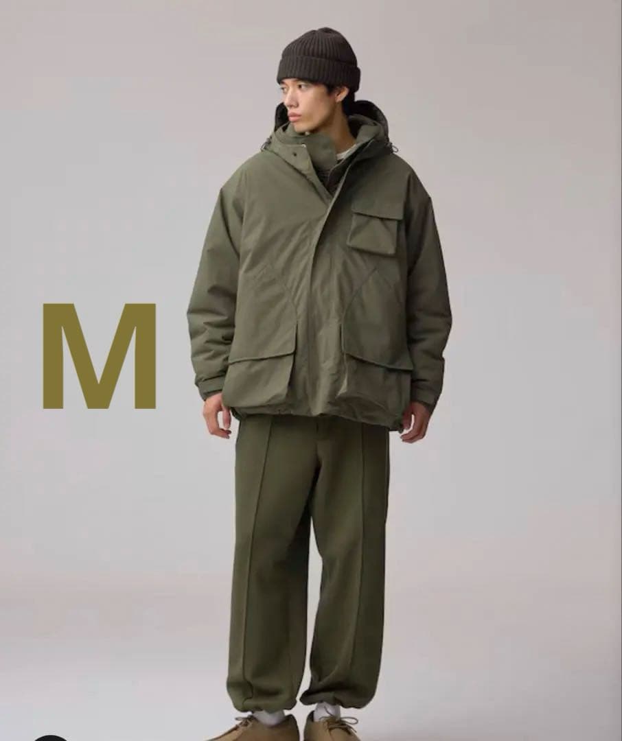 パデッドシェルパーカ ENGINEERED GARMENTS Mサイズ　オリーブ GU公式 | パデッドシェルパーカ ENGINEERED GARMENTS