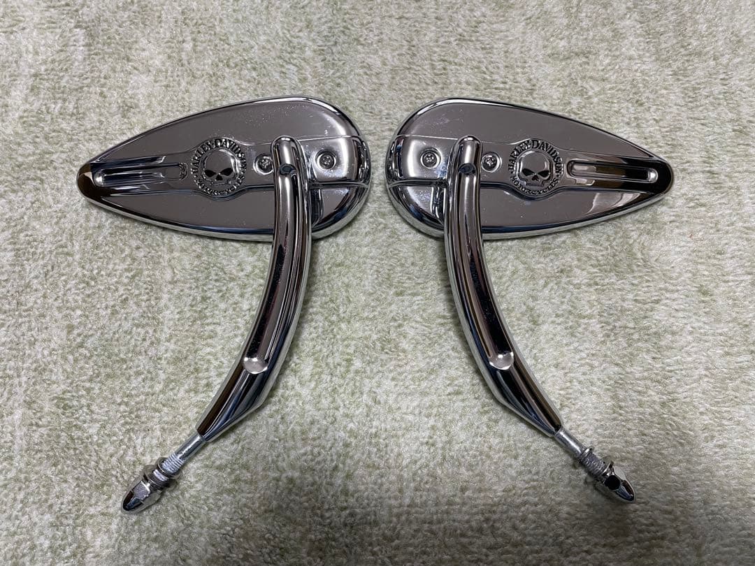 ウィリーGスカル　ティアドロップミラー【お値下げ中！】