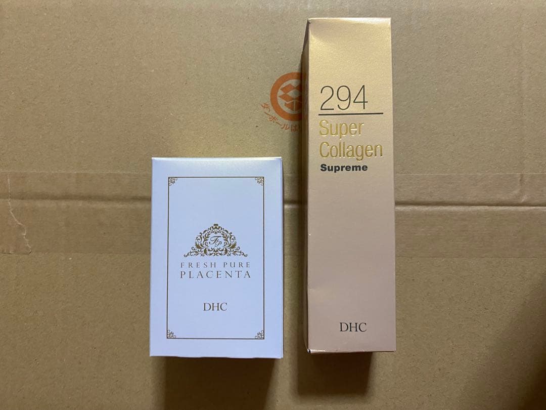 【新品未開封】DHC 純粋 生プラセンタ＆DHC スパコラ スプリーム