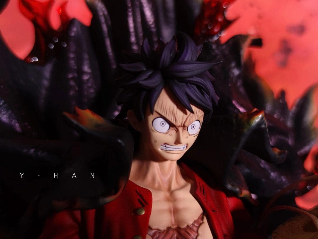 ワンピース 新四皇 覇王色の覇気 ルフィ ガレージキット フィギュア