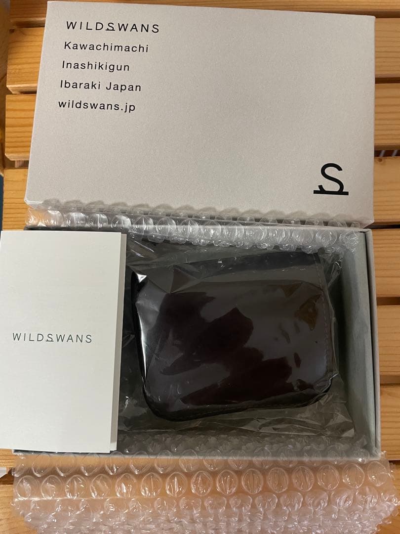 ワイルドスワンズ パームV2 シェルコードバン　ブラック 選べるノベルティ付】 ワイルドスワンズ シェルコードバン パームv2