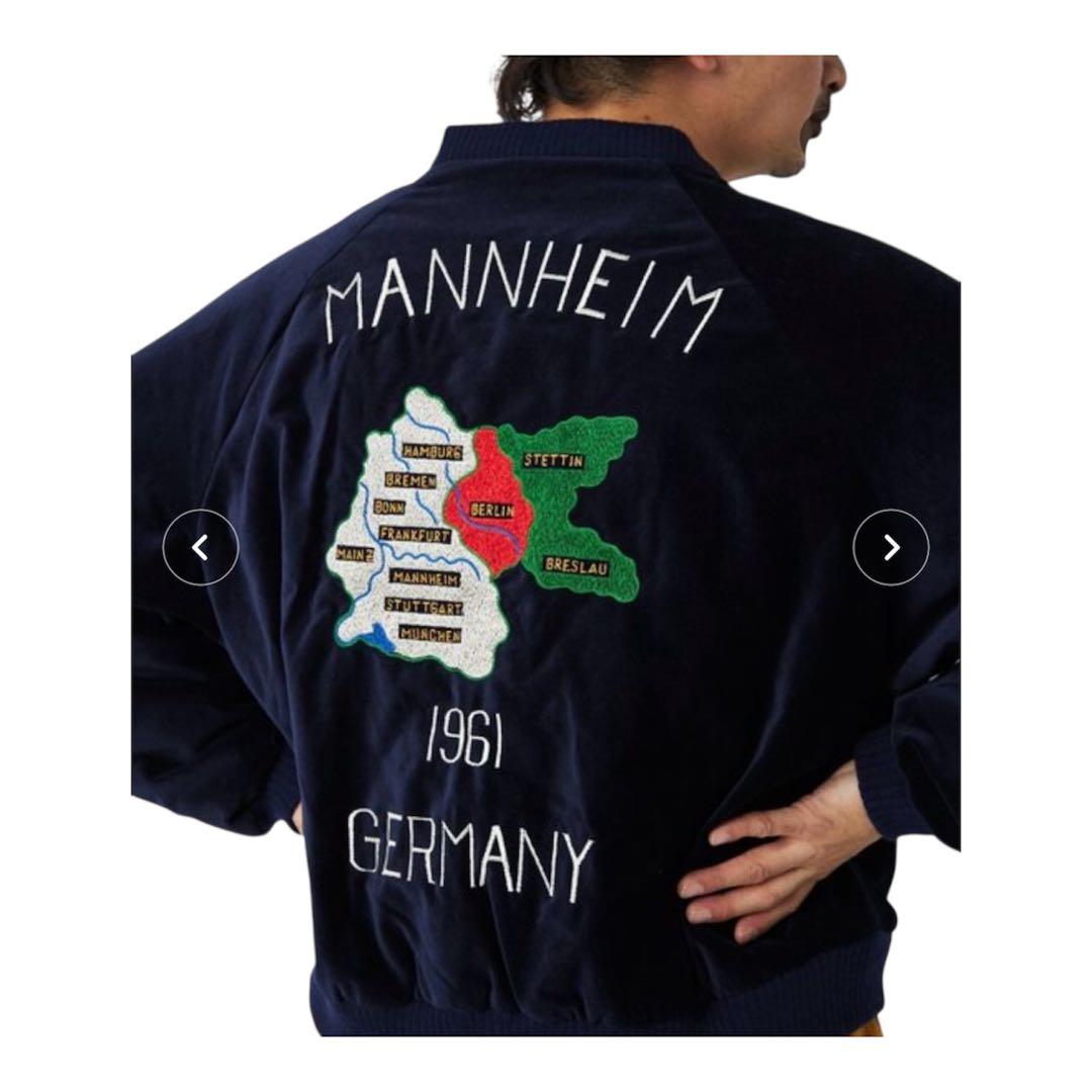 【美品】TOWNCRAFT×relume 別珍 スカジャン スーベニアジャケット