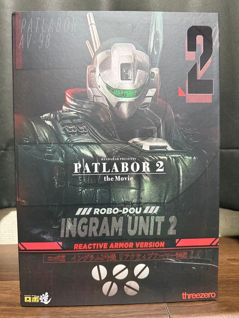 【threezeroロボ道】イングラム2号機リアクティブアーマー装備