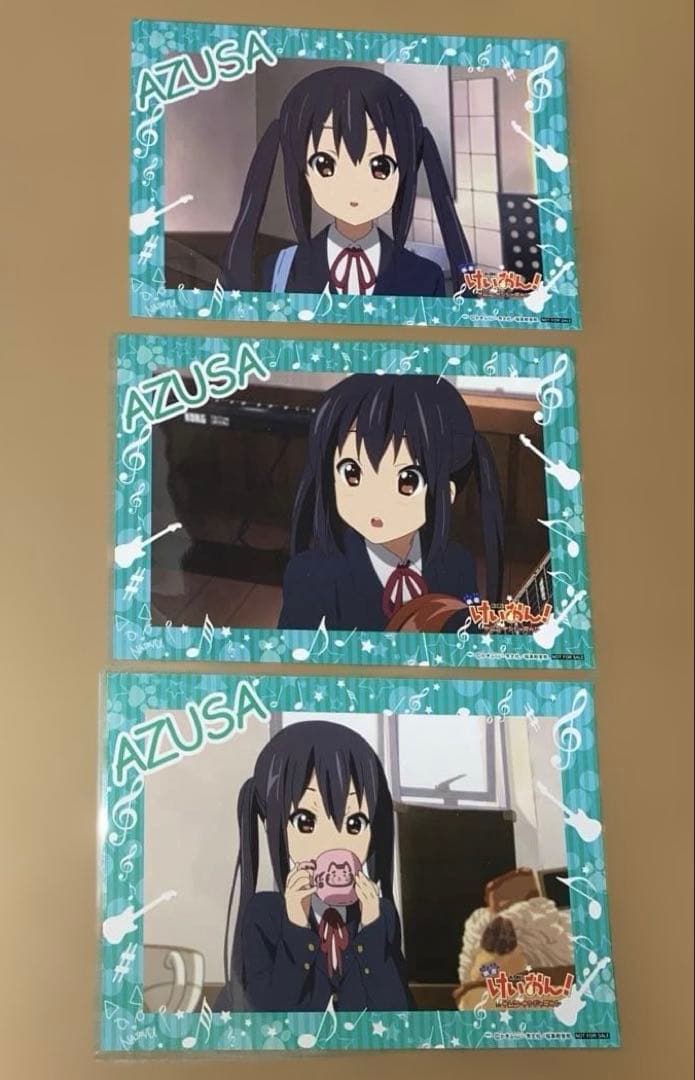 けいおん　ナンジャタウン　ブロマイド　中野梓