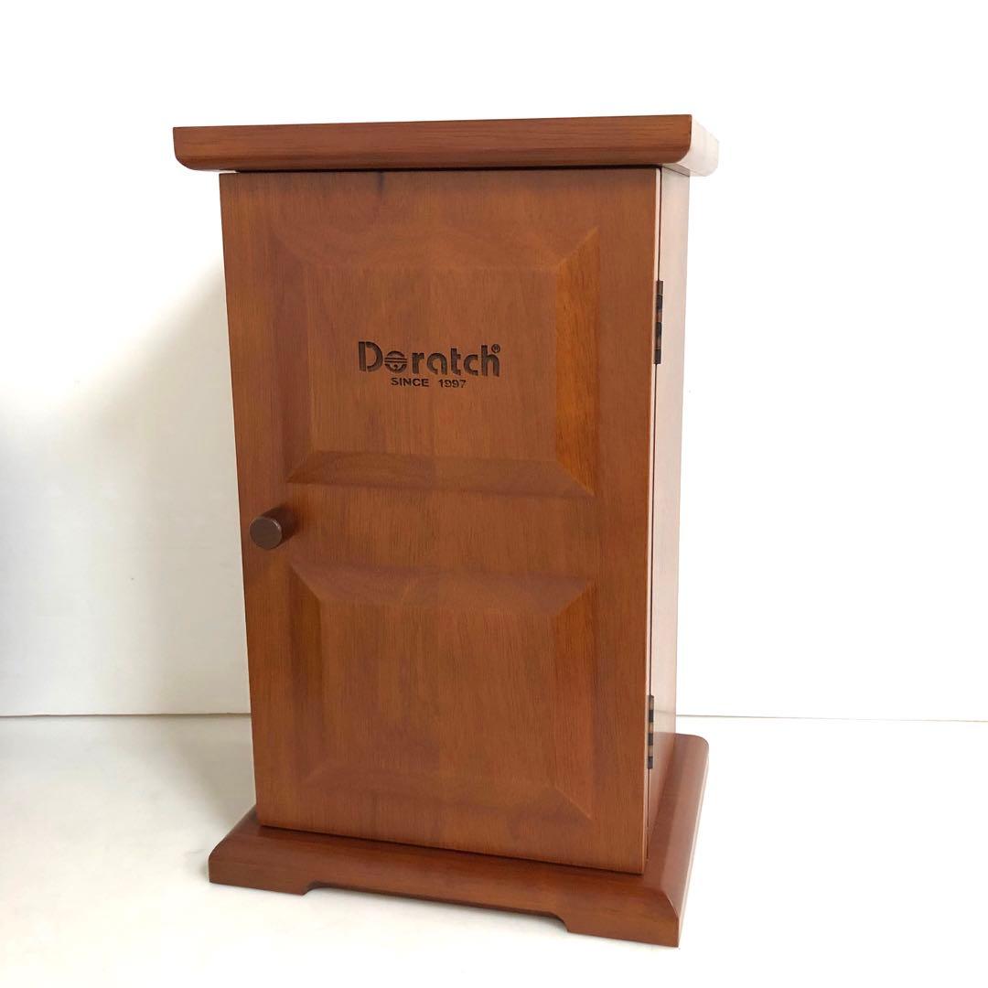 ドラッチコレクションケース　木製　時計ケース　「たどこでもドア」　箱あり