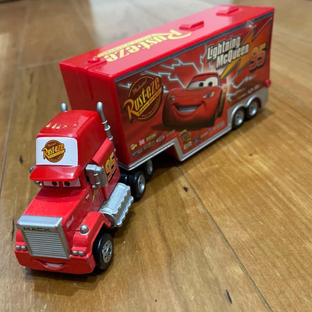 カーズ トミカ マックトレーラー ミニカー 車 トラック - メルカリ