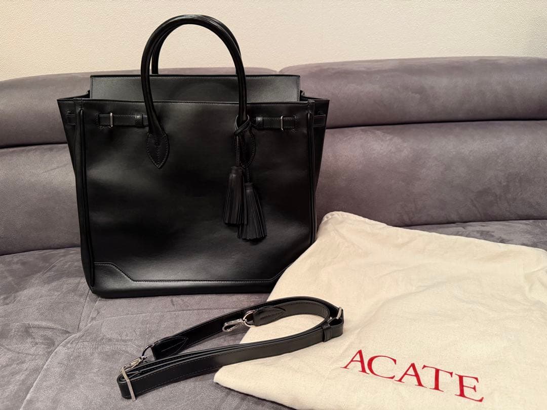 ACATE × cuervo bopoha “GHIBLI” Box Calf