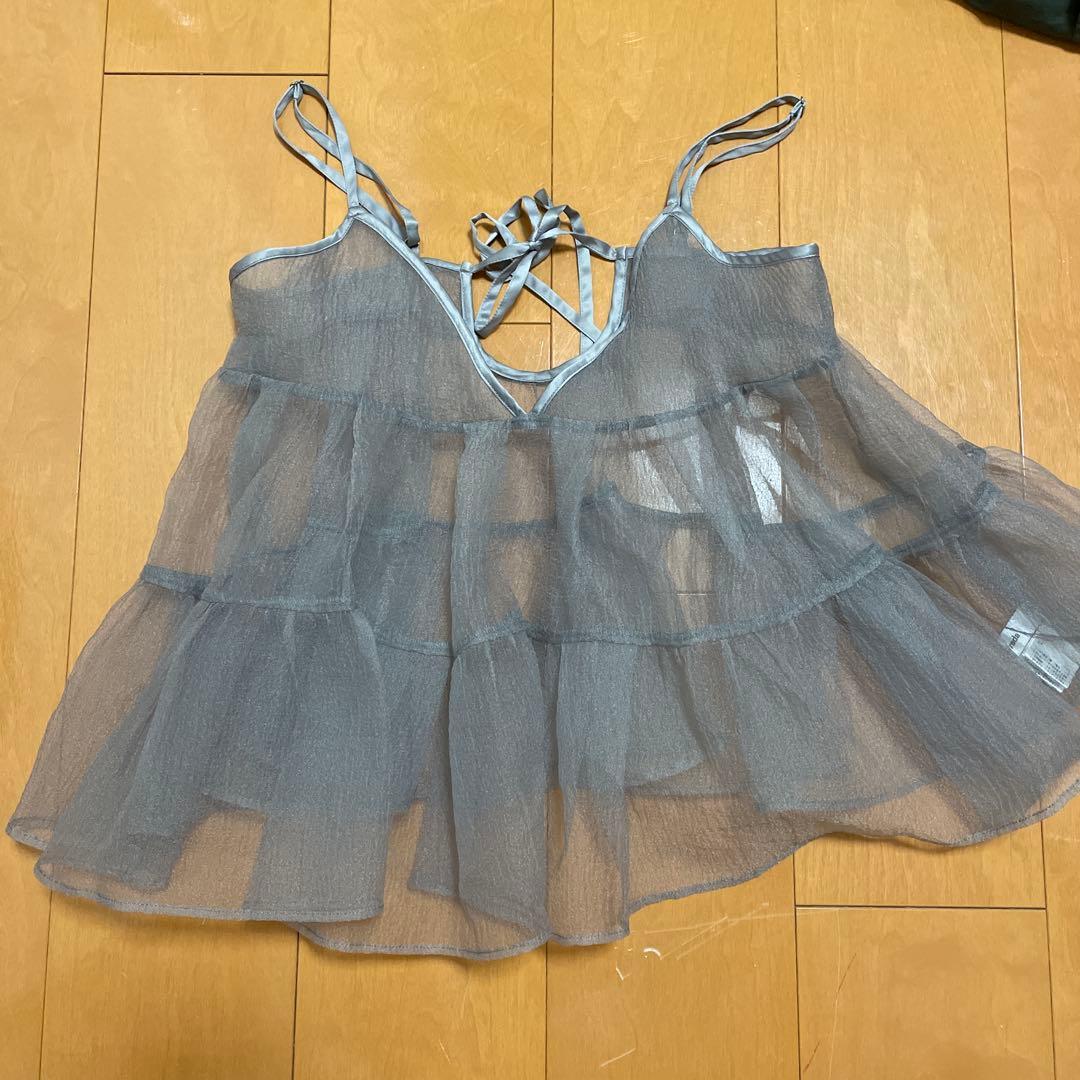 Mystrada マイストラーダ オーガンティアードキャミ モカ - メルカリ