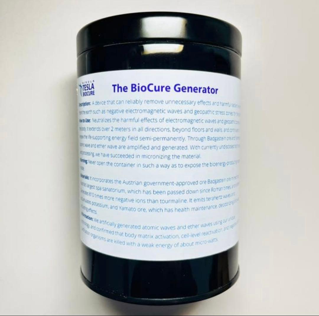【次世代型】バイオキュア ヒーリングジェネレーター 【テスラ缶】