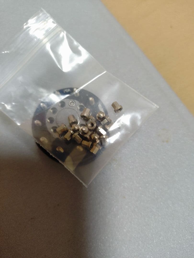 タミヤトレーラー　社外アルミ用ナット専用出品 タミヤ ホップアップオプションズ OP.1411 3mmアルミナット(ブルー