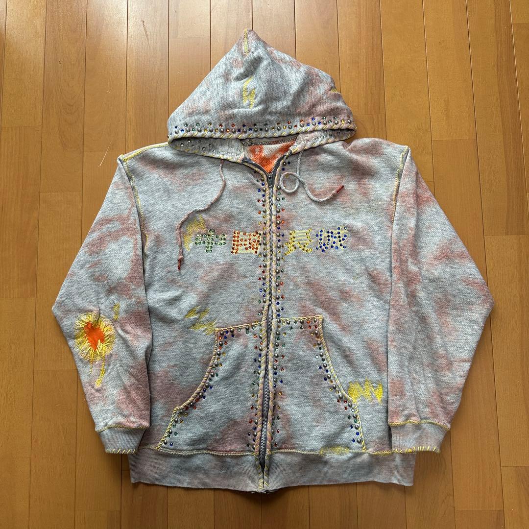 【超希少】中国長城　グレートチャイナウォール パーカー スタッズ リメイク