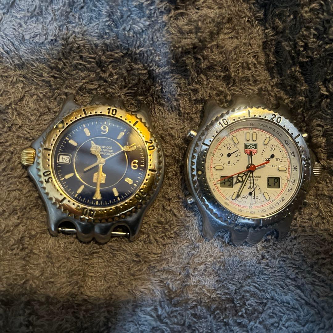 TAG HEUER タグホイヤー S/EL クロノグラフ 2本セット ジャンク