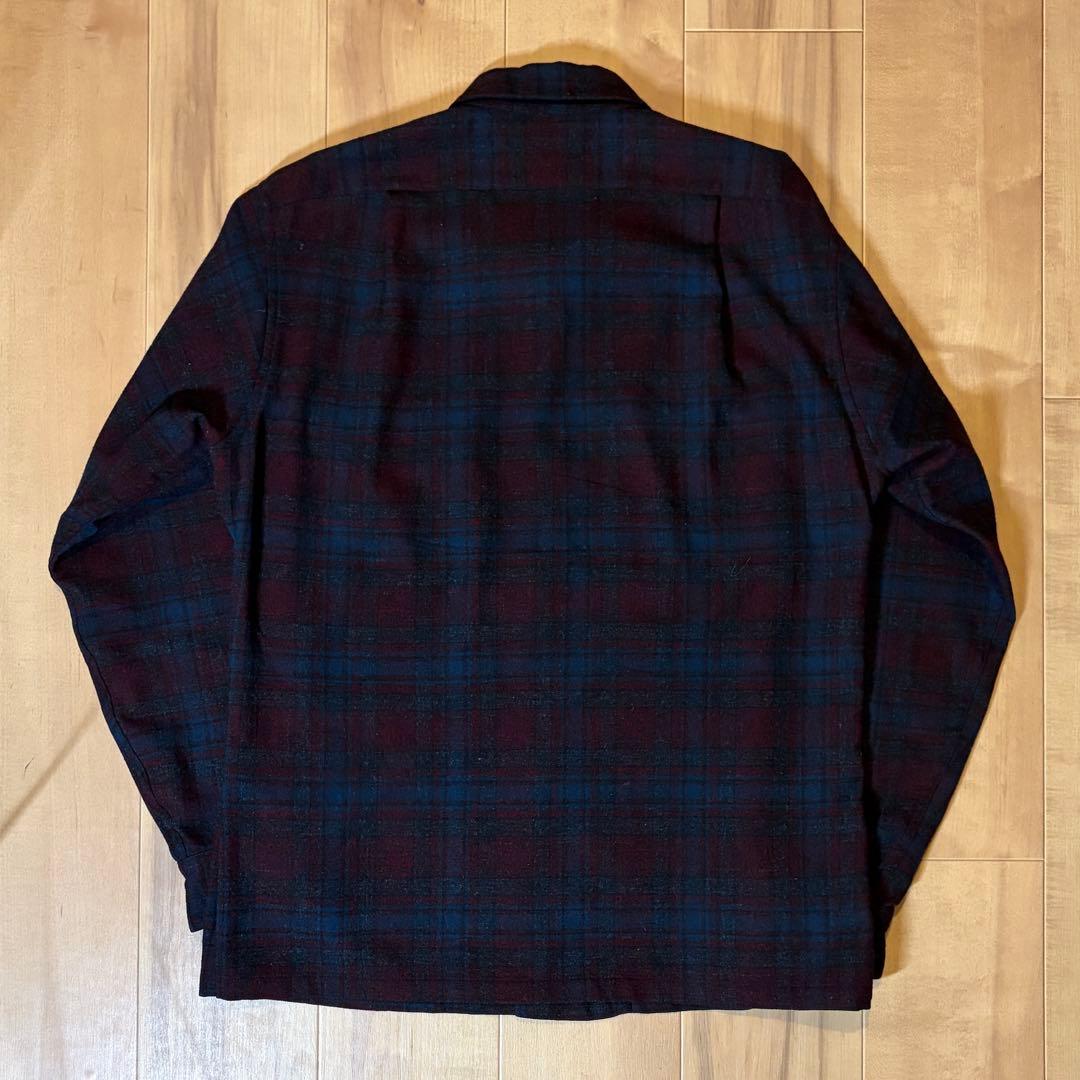 50s Pendleton ボードシャツ ウールシャツ ペンドルトン オンブレ