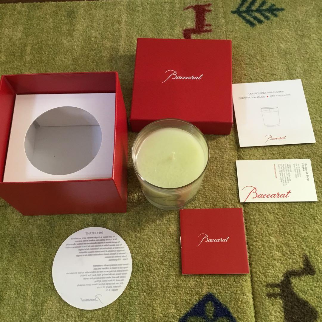 新品 未使用 BACCARATバカラ パフュームキャンドル￼