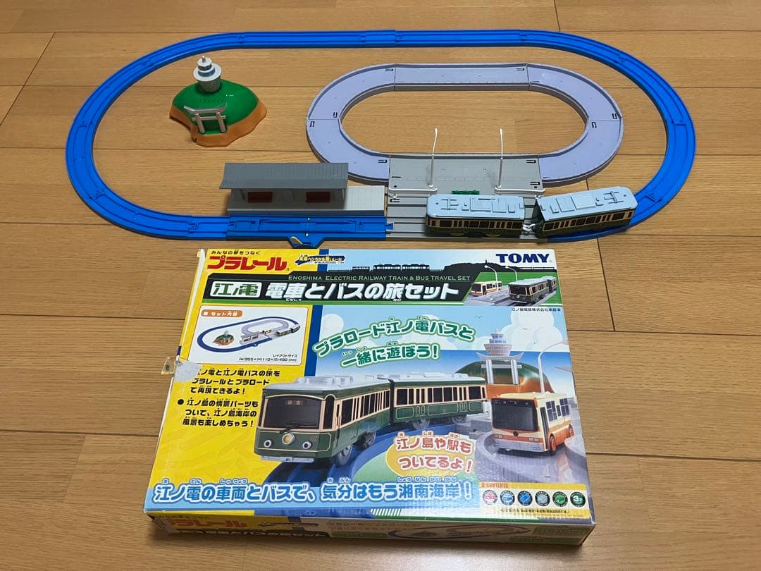 プラレール 江ノ電電車とバスの旅セット - メルカリ