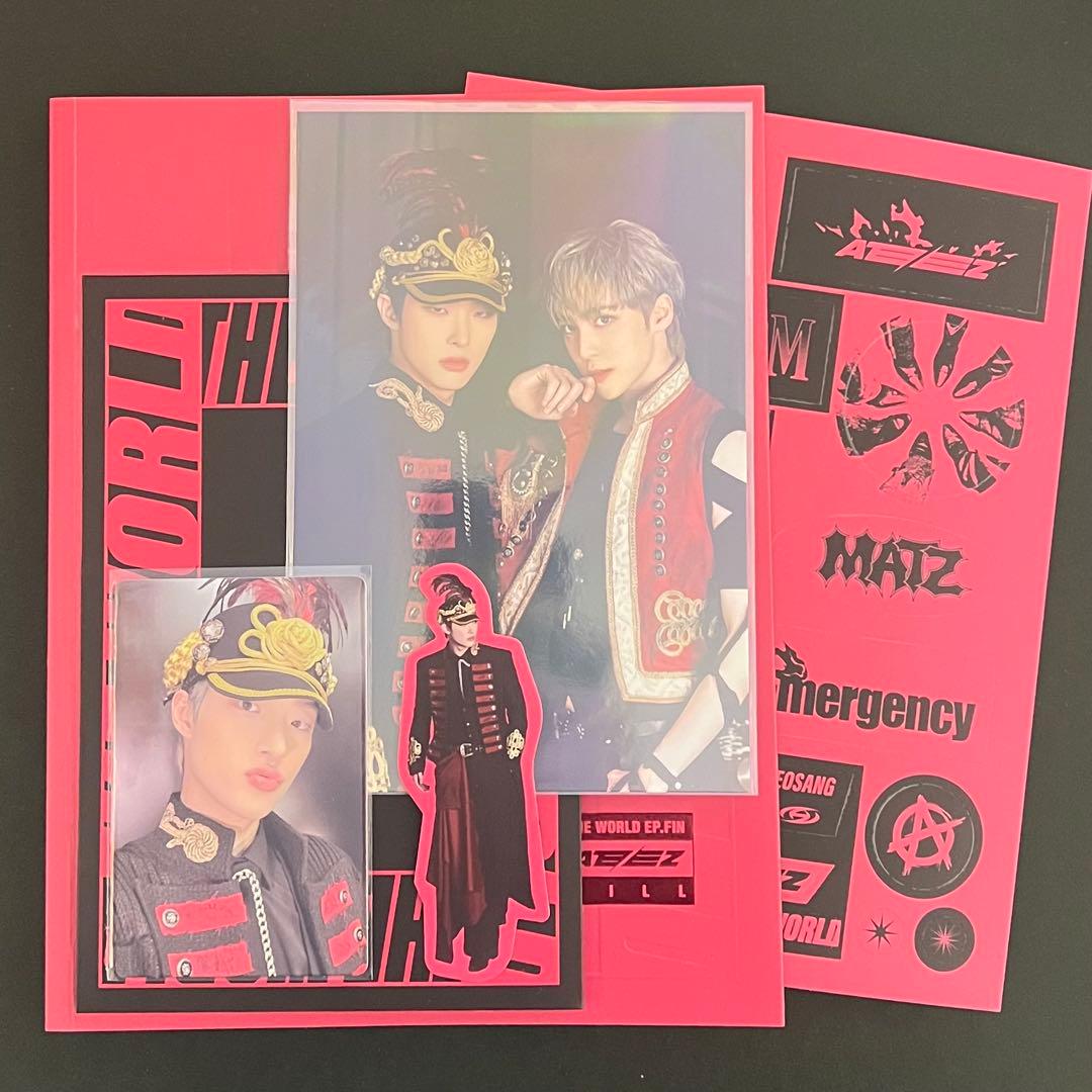 ATEEZ THE WORLD EP.FIN : WILL ミンギ セット - メルカリ