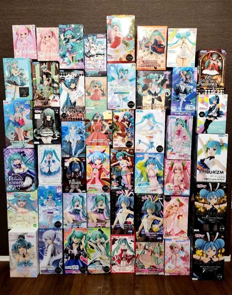 初音ミクコレクション『47個』美少女系フィギュア未開封品　色々シリーズかぶりなし