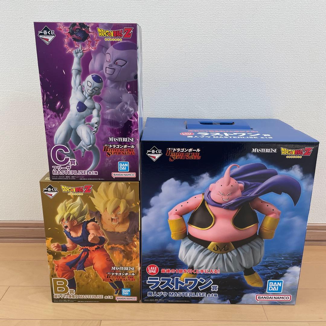 一番くじ ドラゴンボール BCラストワン賞 3点 悟空 フリーザ ブウ