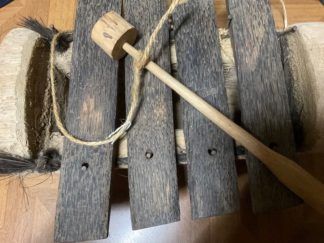 民族楽器　木琴　トトロの森のような自然の音