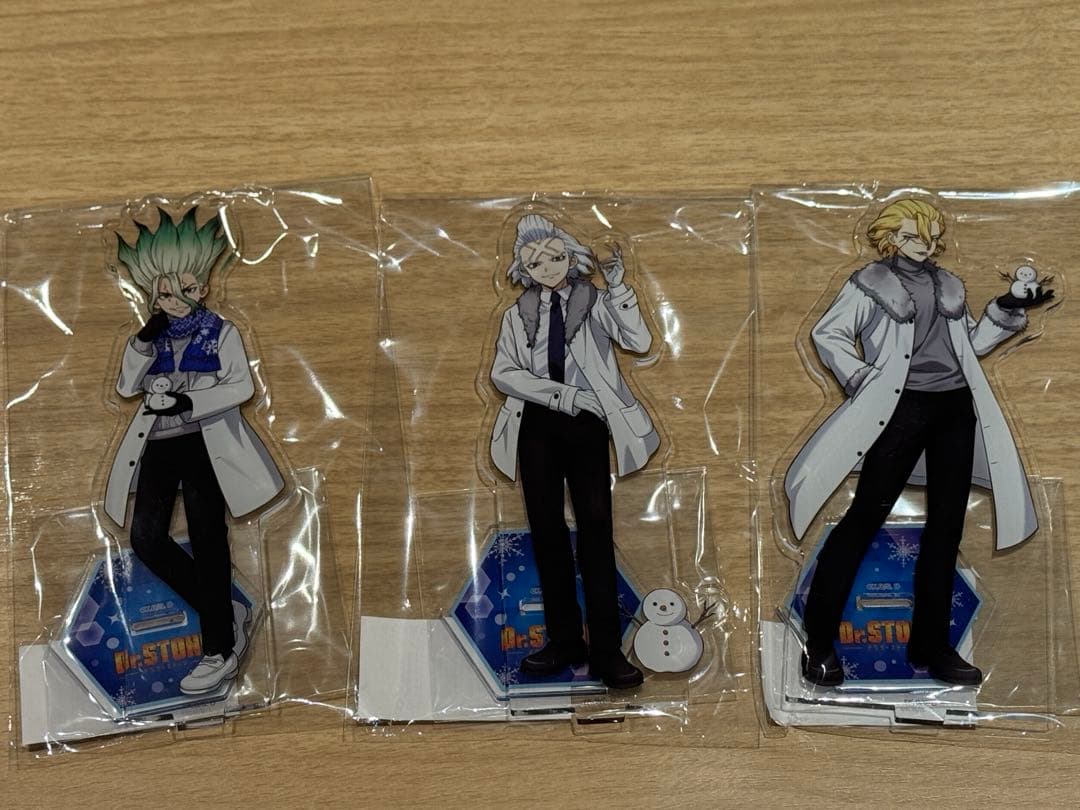 Dr.STONE　ドクターストーン アクスタ　雪まつり ゼノ　スタンリー 千空 03/23 発送予定】 TVアニメ「Dr.STONE」さっぽろ雪まつり 描き下ろし