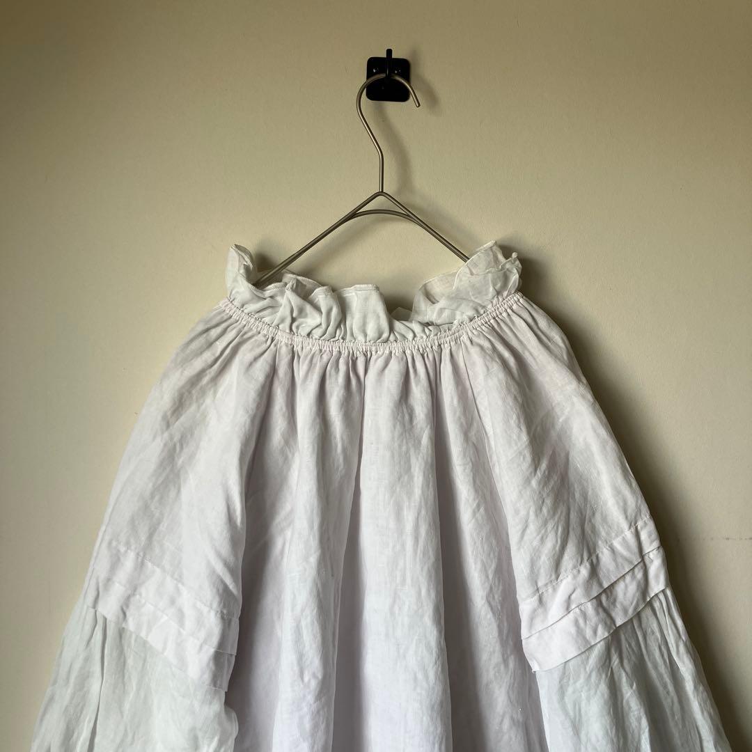 2025 ネストローブ リネンラミーフリル2wayブラウス fofofofa - メルカリ