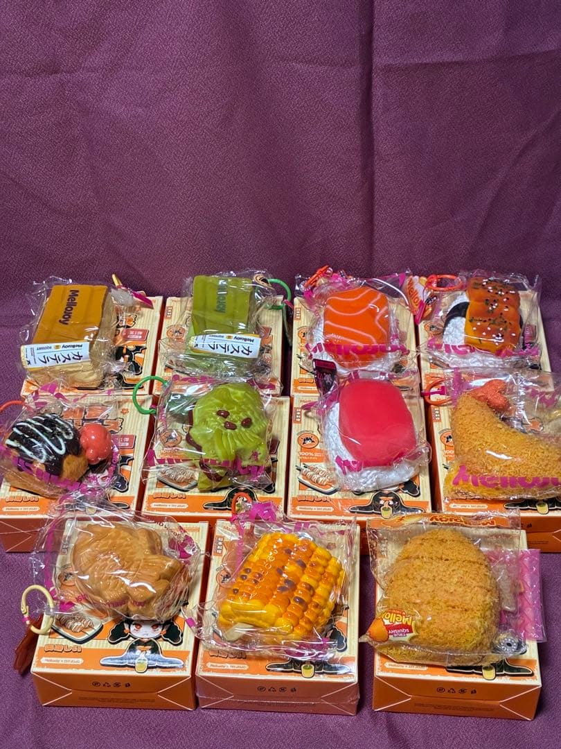 Mellojoy スクイーズ　和食シリーズセット mellojoy スクイーズ 和食シリーズ コーン｜Yahoo!フリマ（旧PayPay