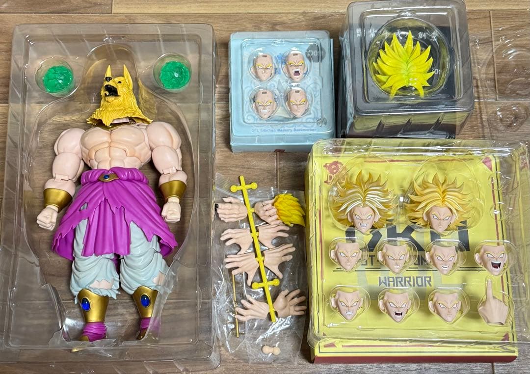 S.H.Figuarts スーパーサイヤ人ブロリー +カスタムヘッドパーツセット