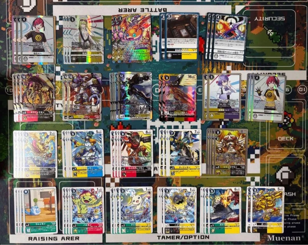 B CSアルファモンデッキ デッキ デッキパーツ デジモン デジモンカード