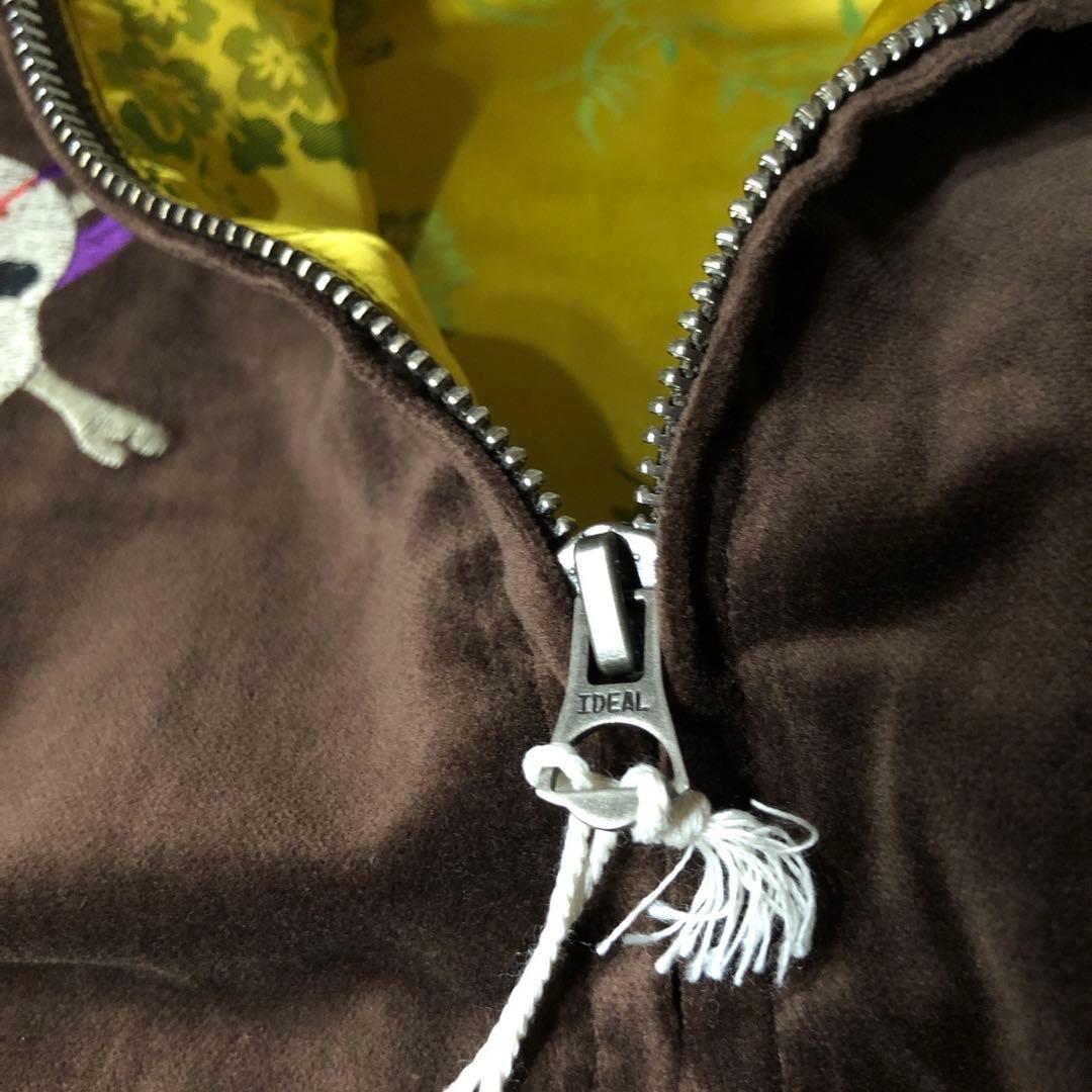 ヒューストン ベトジャン ベトナムジャケット ベロア 別珍 虎 トラ XL