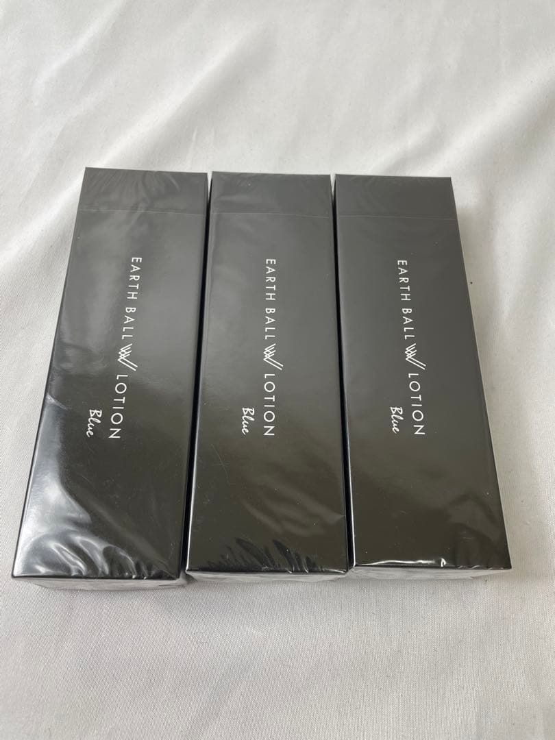 【新品未開封】 アースボール W ローション Blue 3個セット