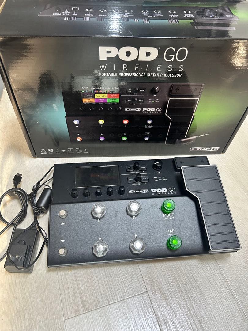 Line 6 ( ライン6 ) POD Go Wireless Line 6 POD Go Wireless Guitar Multi-Effects Processor With